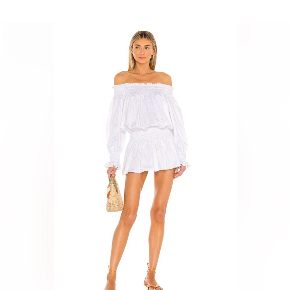 Norma Kamali Peasant Dress NWT